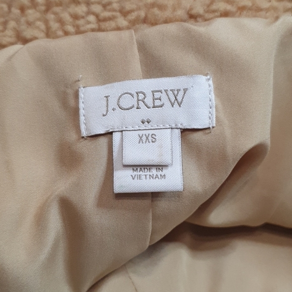 J.Crew Fleece Tan Vest - Picture 3 of 6